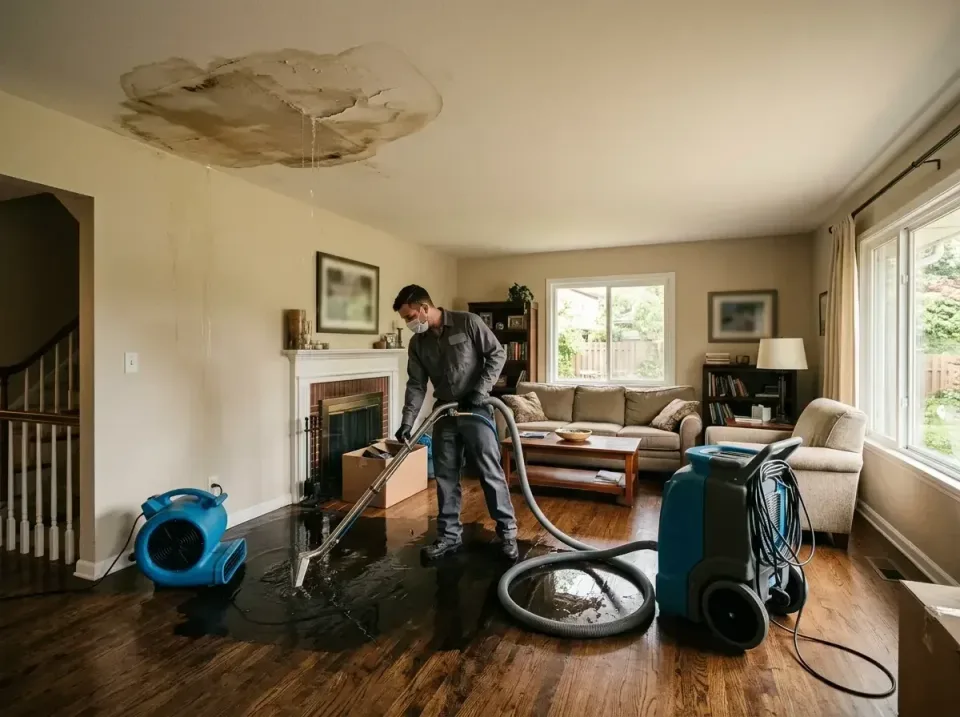 attic-pipe-burst-ceiling-drip-008 — frequently asked questions, Water Damage Restoration & Carpet Care in Mulino, OR